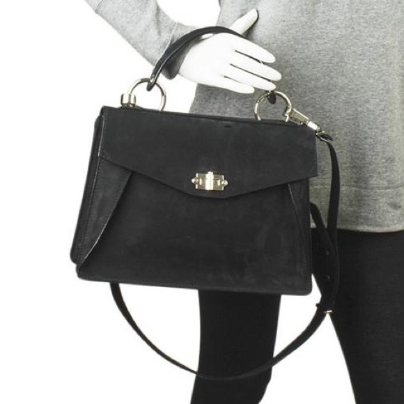 PROENZA SCHOULER Suede Medium Hava Top Handle Bag - Picture 1 of 8
